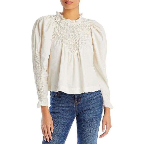 Sea New York | Tops | Sea New York Womens Casey Ivory Smocked